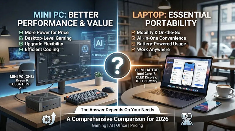 Mini PC vs Laptop 2026: Which Is Better for Gaming, Work & AI ...