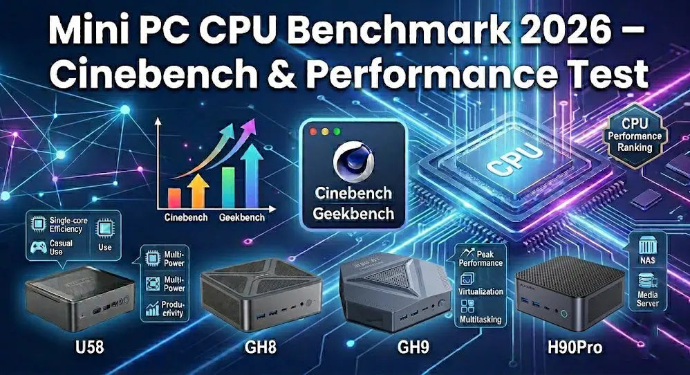 Mini PC CPU Benchmark 2026 – Cinebench & Performance Test